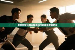 著名足球比赛中球员的出色表现受到热议