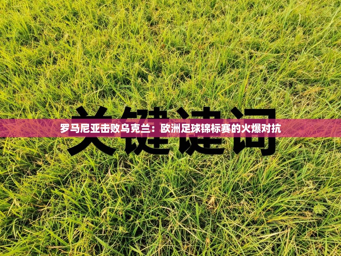 罗马尼亚击败乌克兰:欧洲足球锦标赛的火爆对抗 第1张